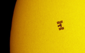 ISS sun