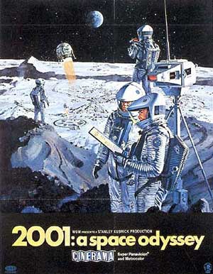 2001 Space Odeyssy Poster