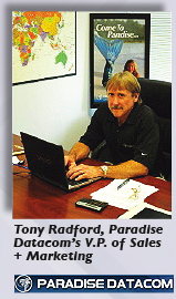 Radford + Paradise logo