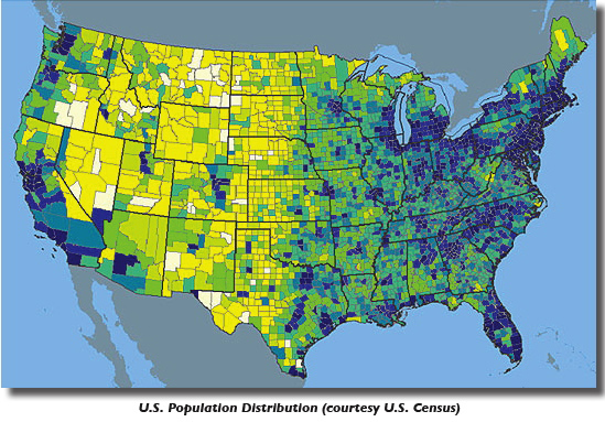 US Pop Distr.